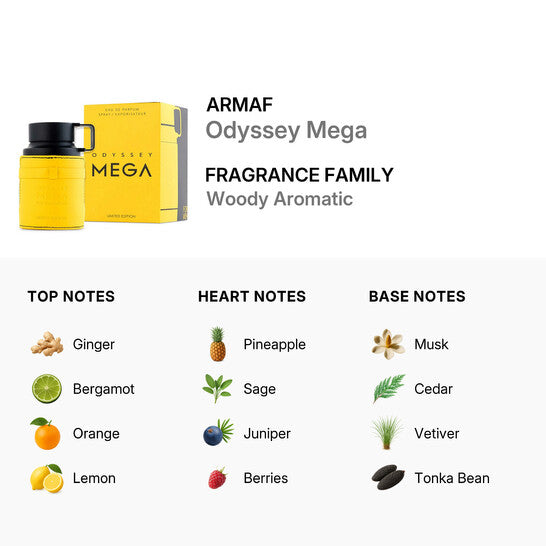 Armaf Odyssey Mega 3.4 EDP