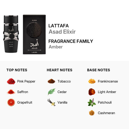 Lattafe Asad Elixer 3.4 EDP