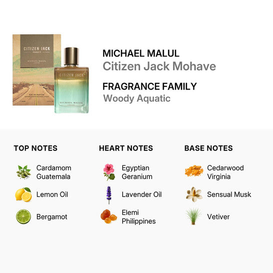 Michael Malul Citizen Jack Mohave 3.4 EDP (Tester)