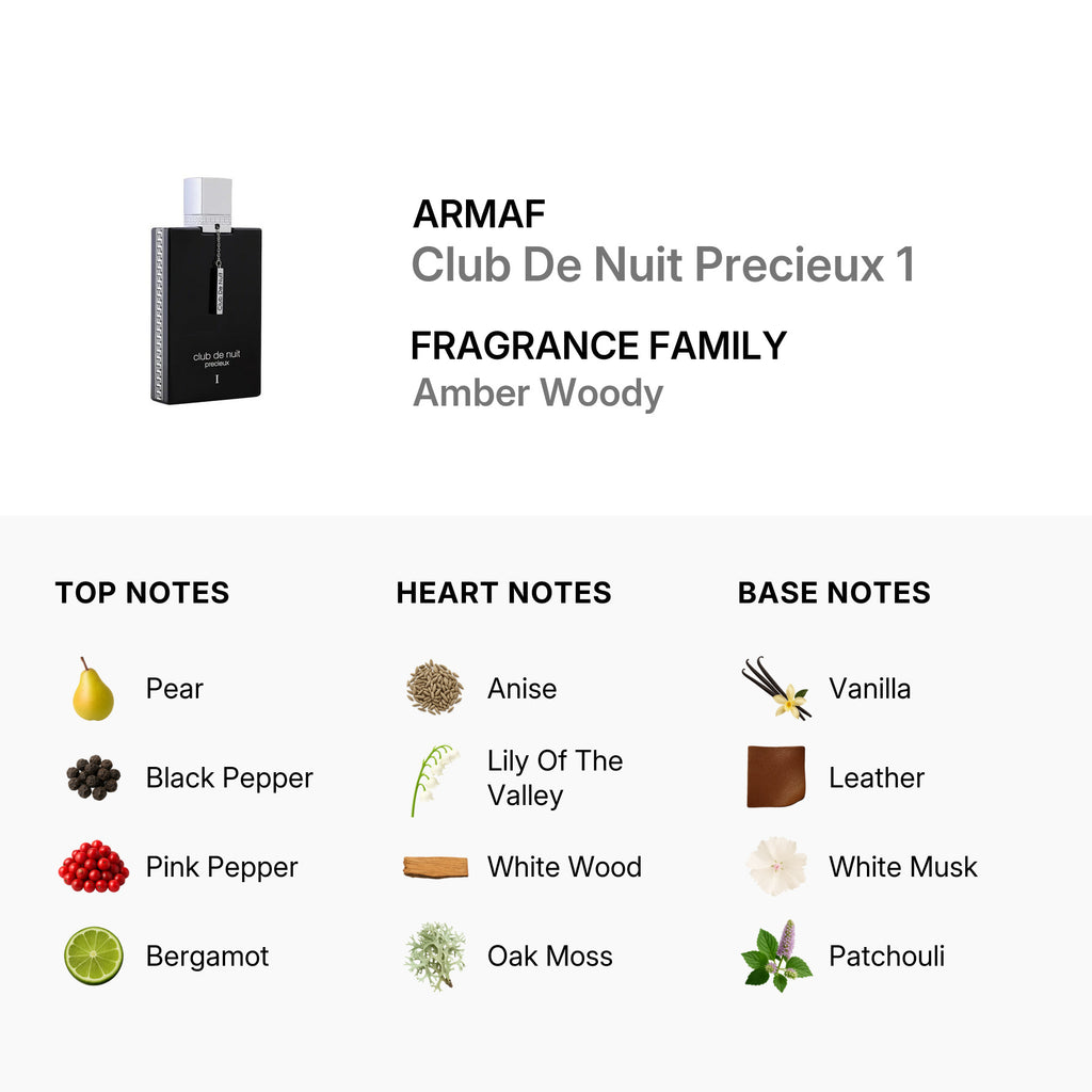 ARMF Club De Nuit Precieux 1 Extrait de Parfum 1.85oz
