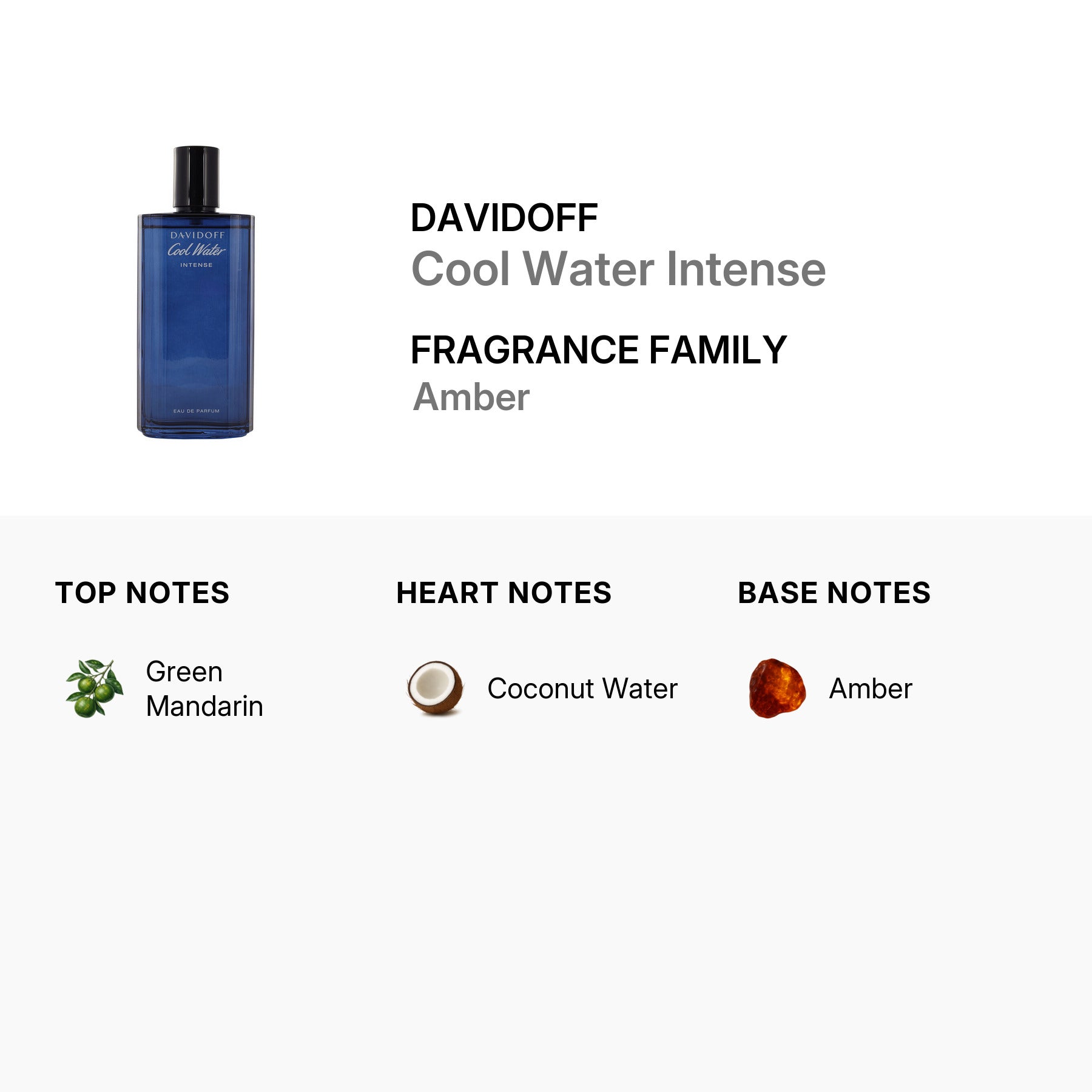 Davidoff Cool Water Intense by Eau de Parfum Spray 4.2 oz
