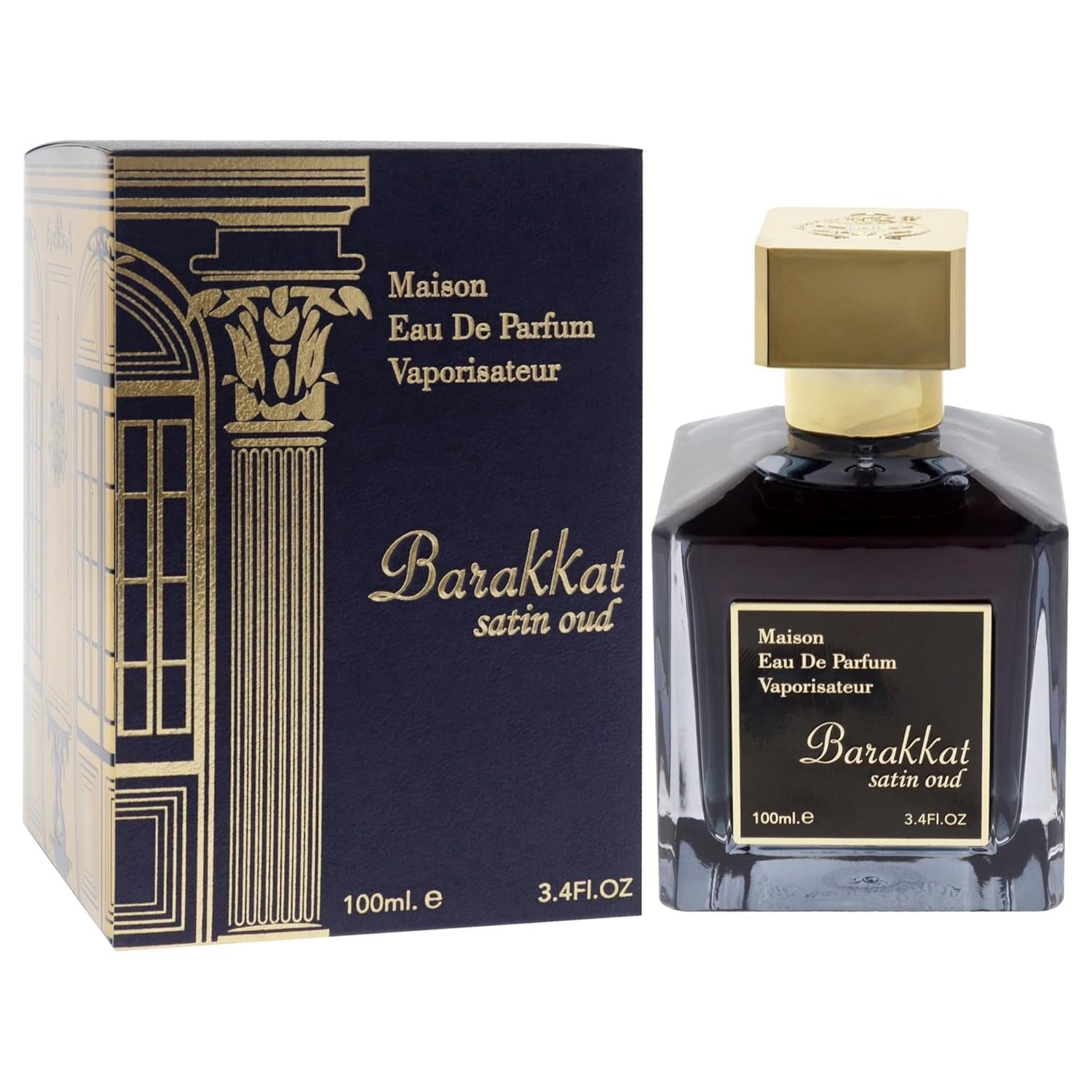 Fragrance World Barakkat Satin Oud EDP Spray 3.4 oz