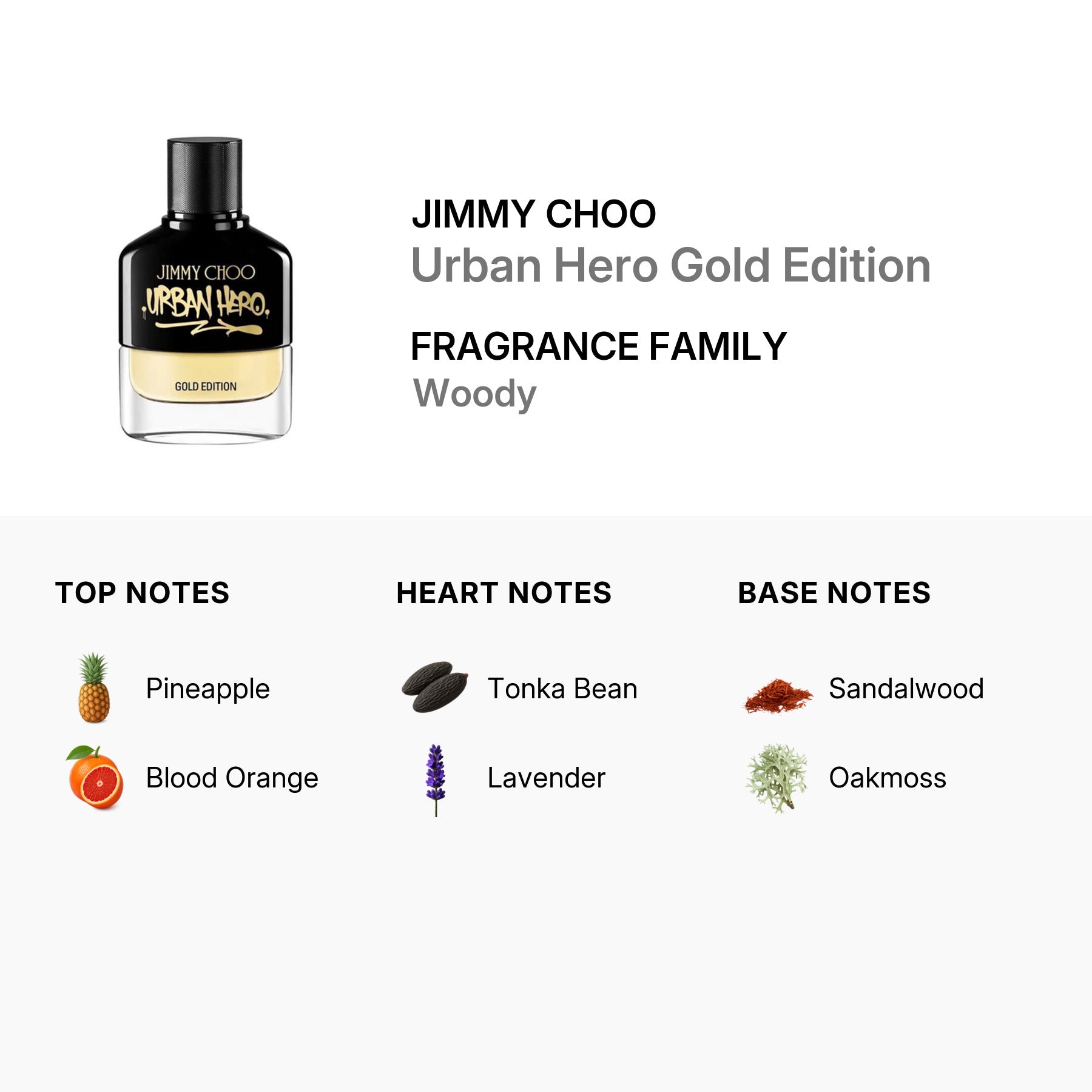 Jimmy Choo Urban Hero Gold Edition EDP Body Spray 3.4 oz