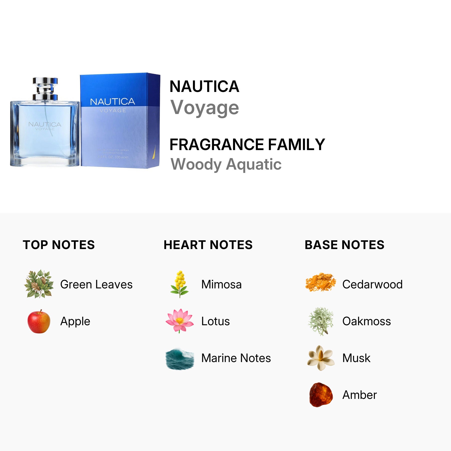 Nautica Voyage EDT Spray 3.4 oz