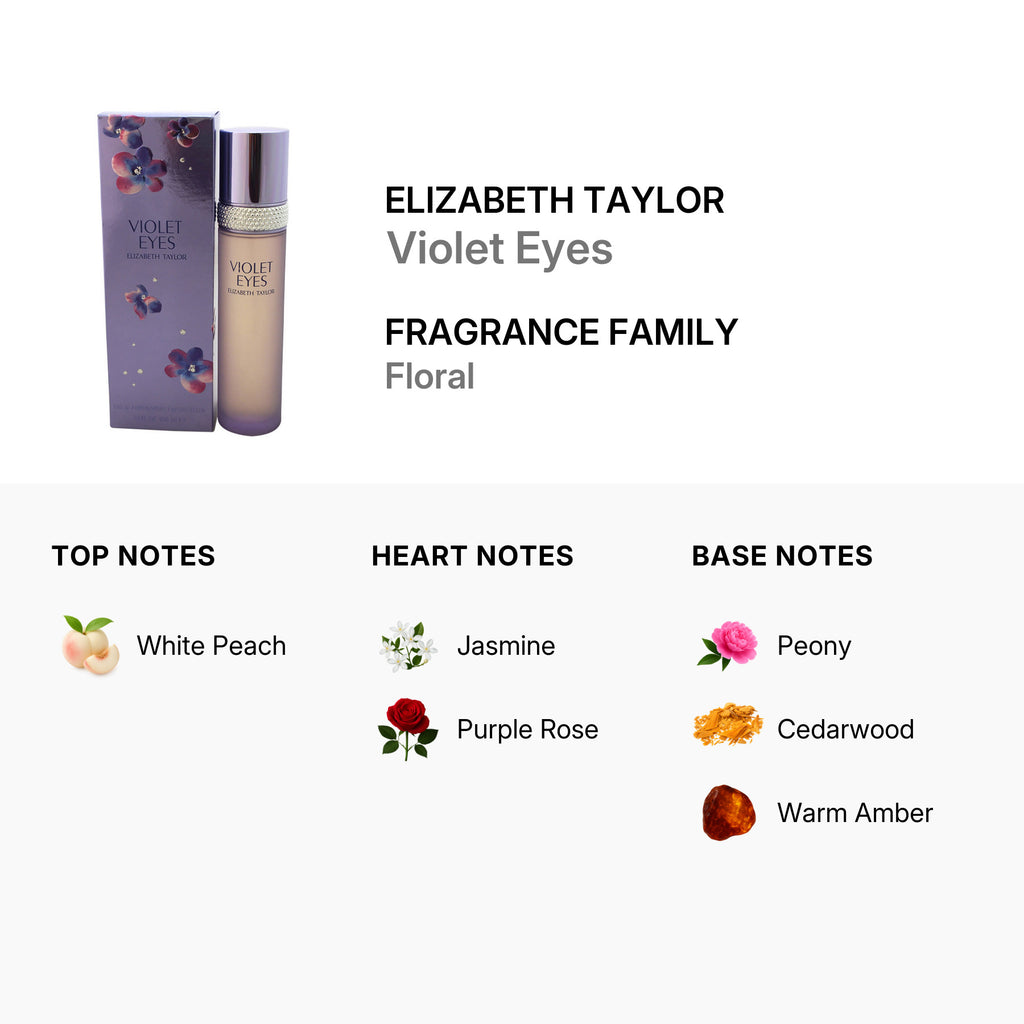 Elizabeth Taylor Violet Eyes / EDP Spray 3.4 oz